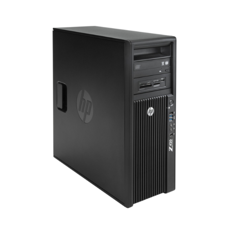 Workstation Hp z420, Intel xeon E5 1620, 3,60Ghz, Ram 32gb, Disco 512gb Ssd, Quadro M2000, Dvd-R, Win 10 pro, Ricondizionato Grado A - immagine 2