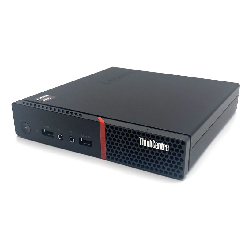 Lenovo Tiny M715q, mini pc, AMD A6-8570E 3.00 ghz, ram 8gb, 240gb ssd, Win 10 pro, Ricondizionato Grado A - immagine 2