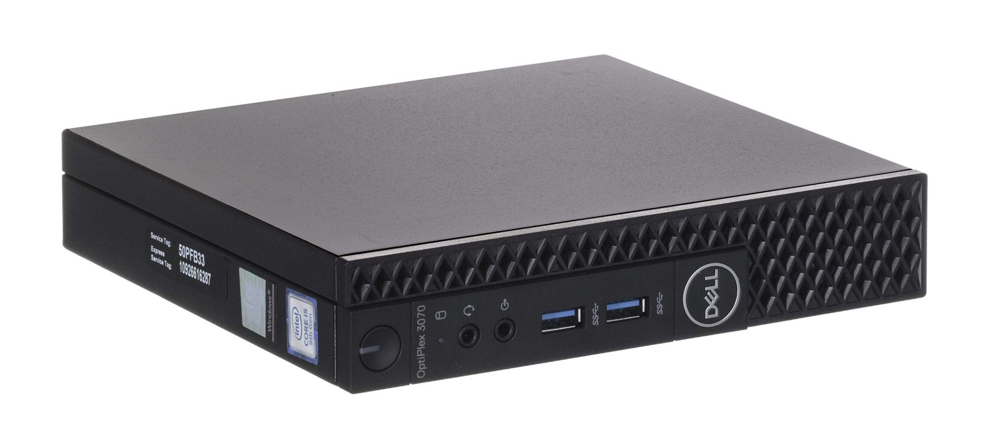 Pc Dell 3070 Micro, Core i5, 9th gen, ram 16gb, 512gb ssd, Win 10 pro, Ricondizionato Grado A - immagine 4