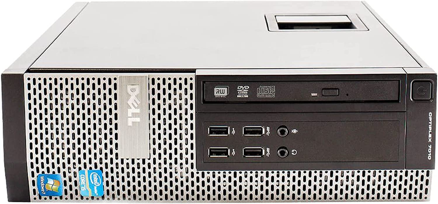Pc Dell 7010 sff desktop, Core i5 3470s, 2,90 ghz, ram 8gb, 256gb ssd, lettore dvd, Win 10 pro, Ricondizionato Grado A- ( Una porta Usb frontale non funziona) - immagine 3