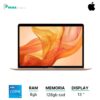 Apple, Macbook Air 13" (2019), core i5, 1,60gHz, 128gb ssd, 8gb ram, (Oro rosa) Ricondizionato Grado A