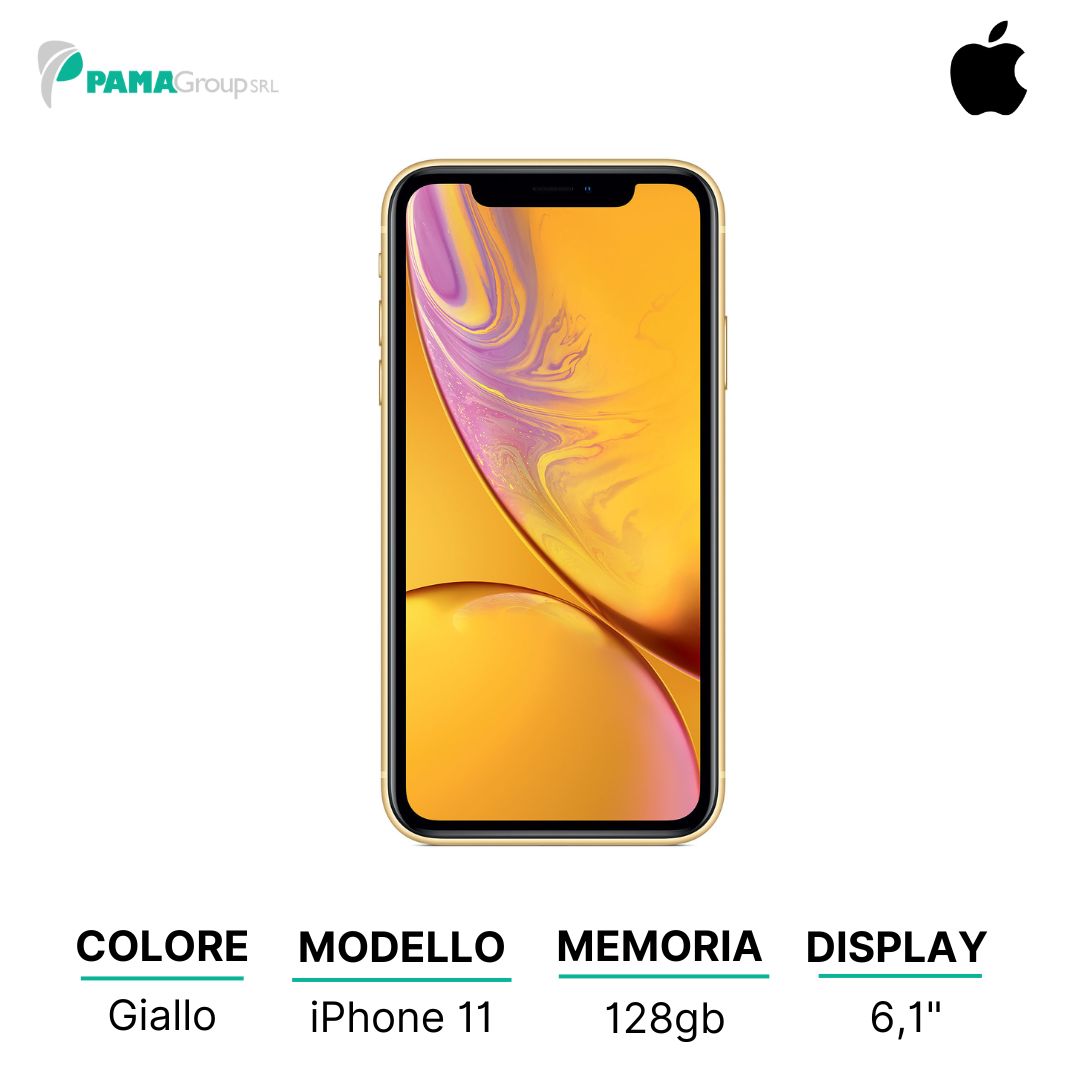 Apple iPhone 11 128gb giallo Ricondizionato Grado A