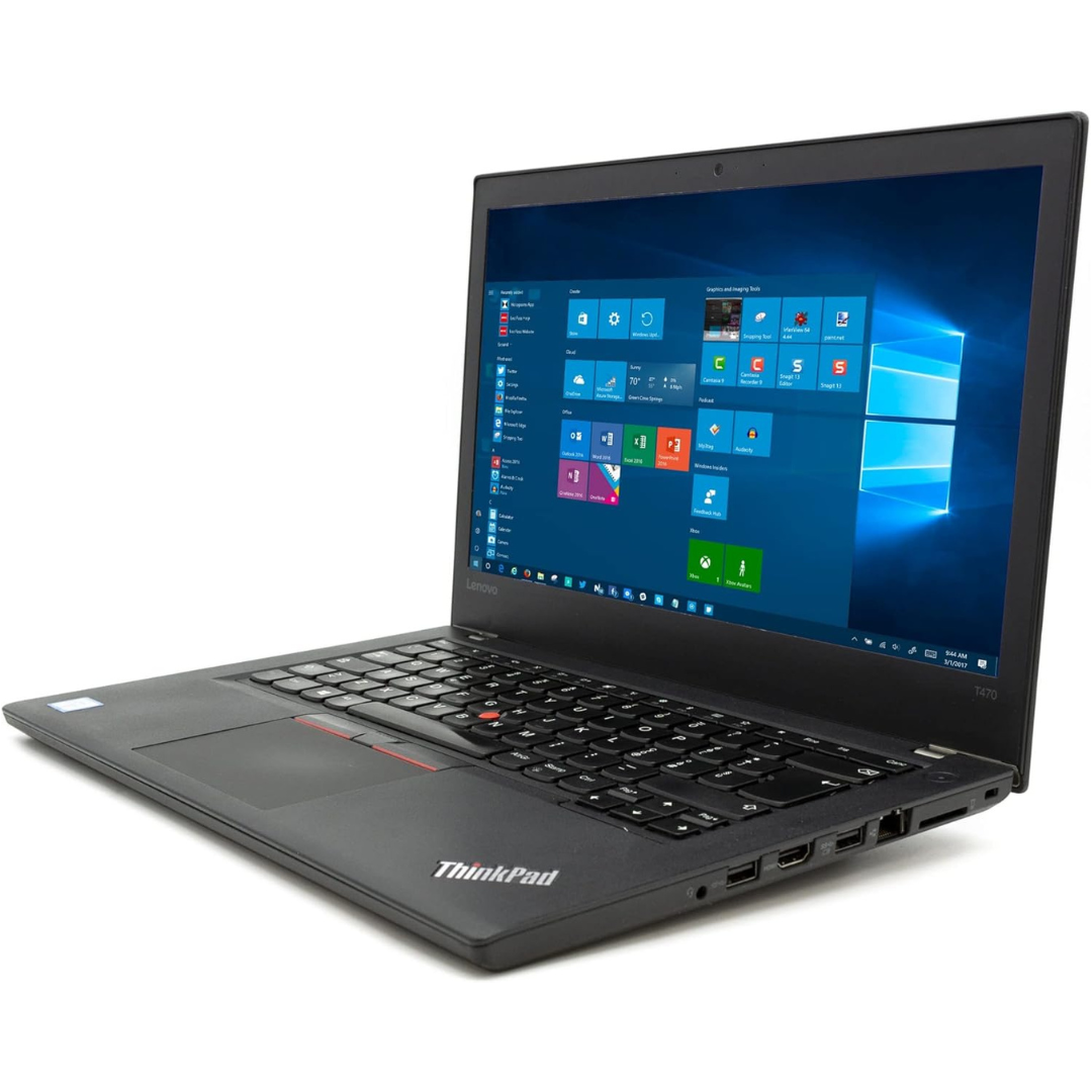 Lenovo T470 notebook, Core i5-6300U 2,40 Ghz, 8gb ram, Ssd 256gb, Web, Led 14", Windows 11 pro, Ricondizionato Grado A - immagine 3