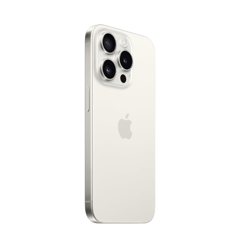 Apple iPhone 15 pro 128gb Titanio Bianco, Ricondizionato Grado A - immagine 2