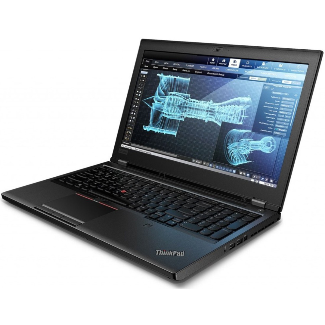 Workstation Lenovo ThinkPad P52, Core i7 8850H 2.6GHz, ram 16gb, ssd 512gb, Led 15.6" 3840 x 2160, Nvidia Quadro P1000, Win 11 pro, Ricondizionato Grado A - immagine 2