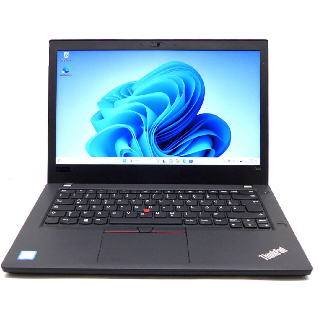 Notebook Lenovo T480, Core i5-8350U, 16gb ram, Ssd 256gb, Web, Led 14", Windows 11 pro, Ricondizionato Grado A - immagine 4