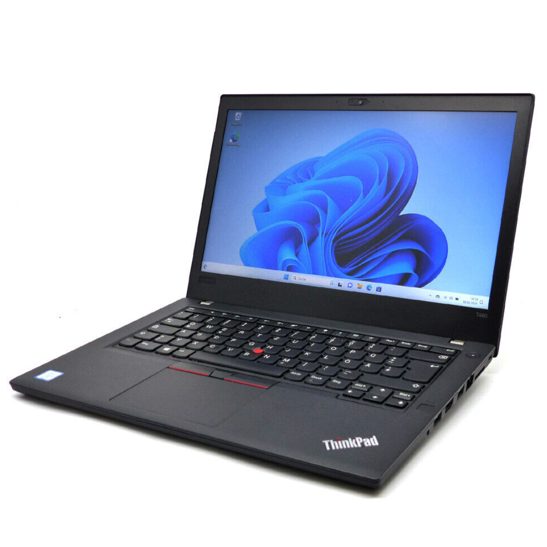 Notebook Lenovo T480, Core i5-8350U, 16gb ram, Ssd 256gb, Web, Led 14", Windows 11 pro, Ricondizionato Grado A - immagine 3