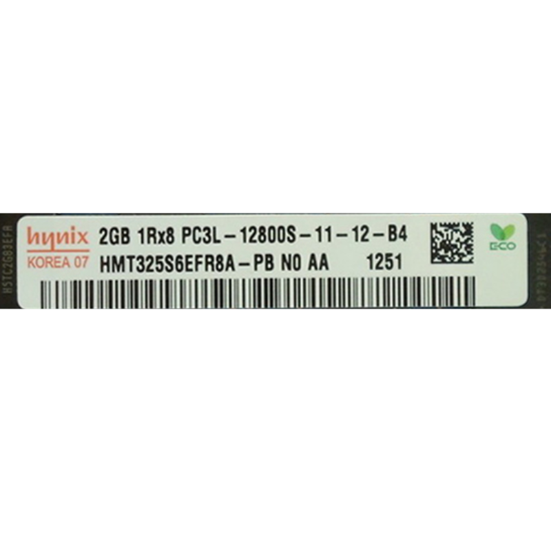 Memoria Ram so-ddr3 2GB PC3L, HMT325S6EFR8A-PB, Hynix, 12800 DDR3-1600MHz,1.35V Low Voltage Single Rank Memory, Ricondizionato Grado A - immagine 4