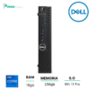 Pc Dell 3050 Micro, mini pc, Core i7-6700 2.80 Ghz, 16gb Ram, 240gb ssd, Win 11 pro, Ricondizionato Grado A