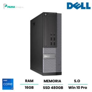 Pc Dell 7020 sff|Core i7-4770|16GB|Ssd 480GB|DVD|Win 10 pro|Ricondizionato Grado A