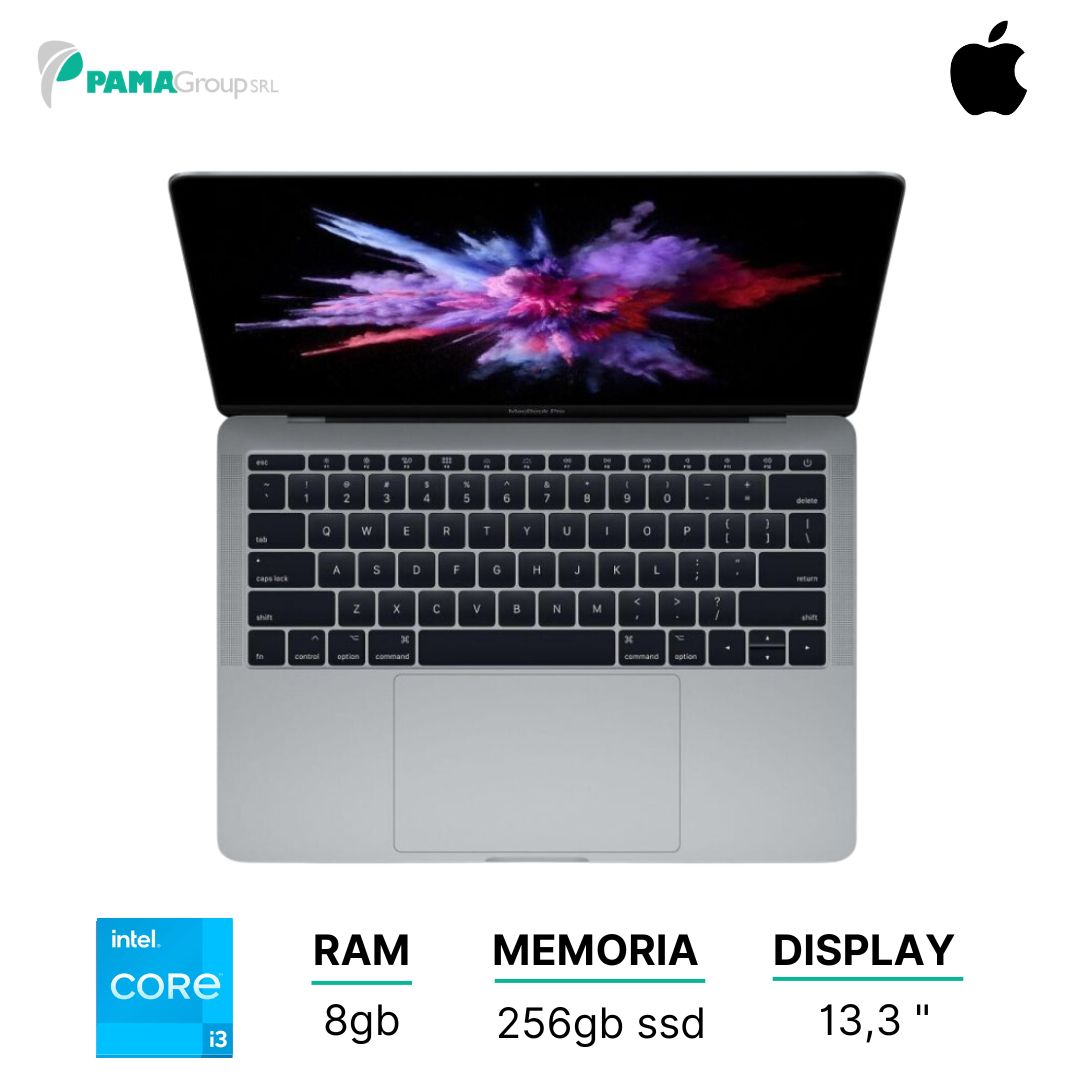 Apple, Macbook Air 13,3" (2020), core i3 dual core, 1,10gHz, 256gb ssd, 8gb ram, (Silver) Ricondizionato Grado A