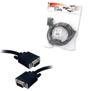 Cavo Vga Keyteck HD15M/HD15M doppia schermatura con condensatore 5mt