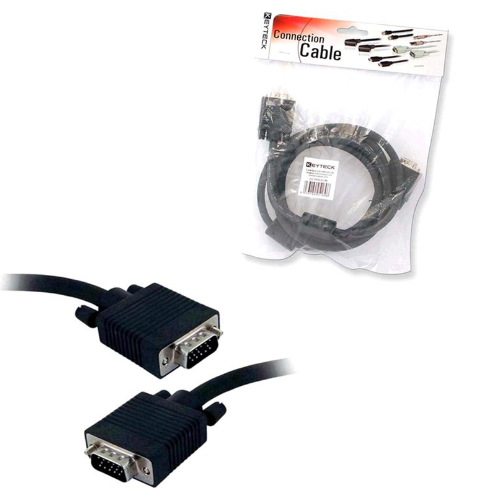 Cavo Vga Keyteck HD15M/HD15M doppia schermatura con condensatore 5mt