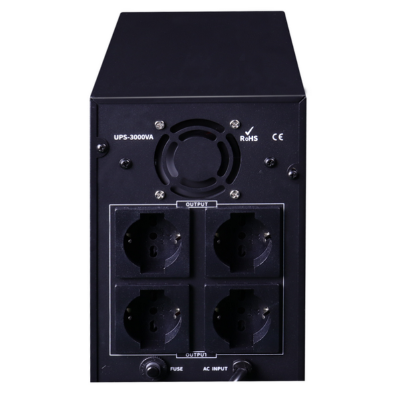 Gruppo di Continuità TC-3000VA-LCD UPS Tecnoaccessori® 3000VA 1800W 3 Uscite Bivalenti Display LCD - Funzione AC RESTART - immagine 2