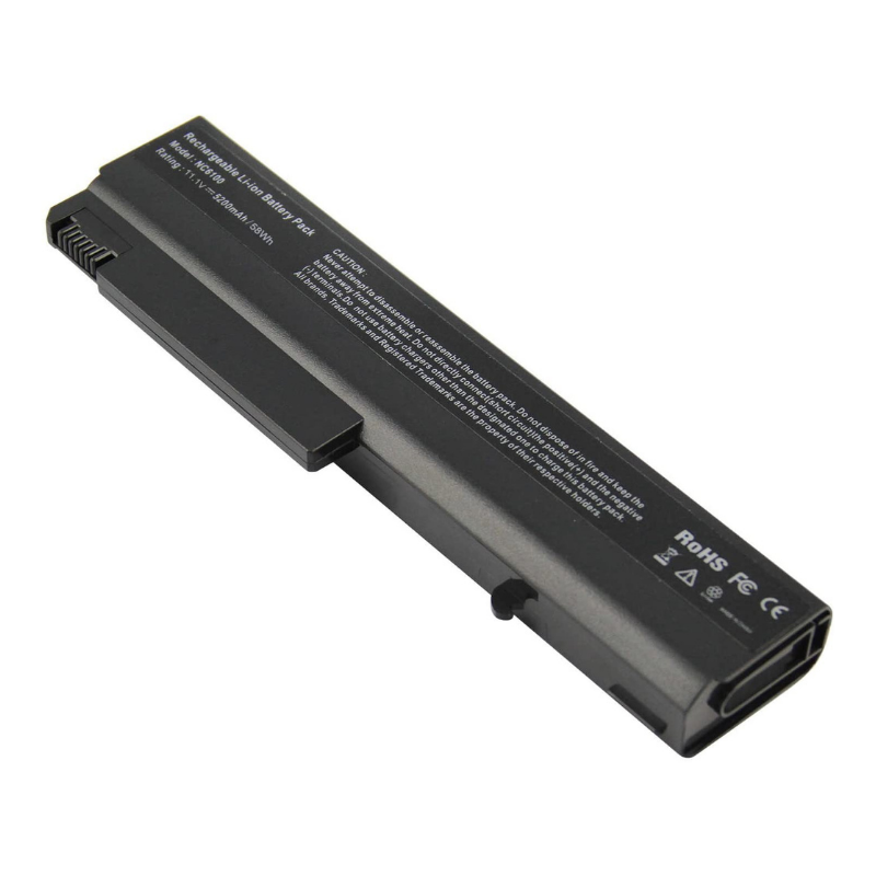 Batteria Compatibile HP Compaq 6710b 6710s 6715b 6715s 6910p nc6120 nc6220 nc6320 nc6400 nx6110 nx6310 Capacità: 4400 mAh / 48.0 Wh Tensione: 10.8V