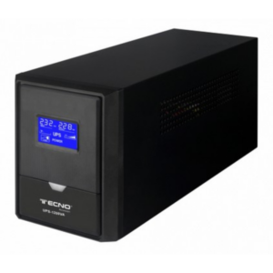 Gruppo di Continuità TC-1200VA-LCD UPS TECNOACCESSORI® 1200VA 500W 3 Uscite Bivalenti Display LCD - Funzione AC RESTART
