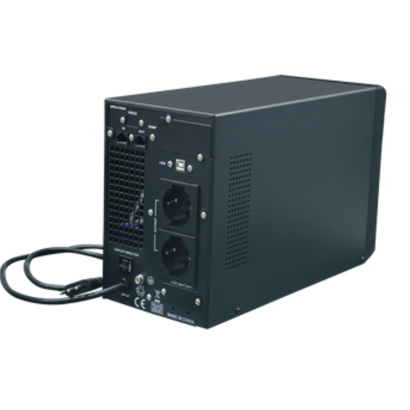 Gruppo di Continuità TC-C1KVA-ONLINE UPS TECNOACCESSORI® 1000VA 900W 2 Uscite Bivalenti - immagine 4