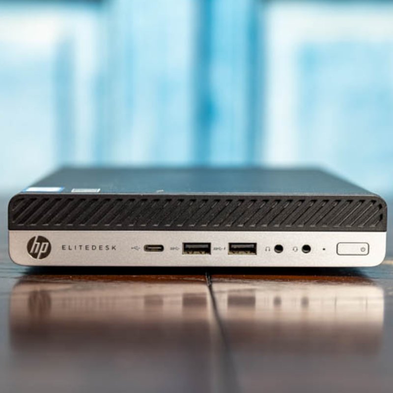 Pc Hp 800 G3 DM mini, Core i7 6700T 2,80 ghz, ram 8gb, 256gb ssd, Win 11 pro, Ricondizionato Grado A - immagine 4