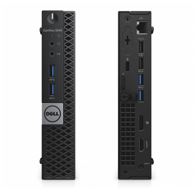 Pc Dell 3040 micro tiny, Core i5-6500T 2.50 ghz, 8gb Ram, 240gb ssd, Win 10 pro, Ricondizionato Grado A - immagine 3