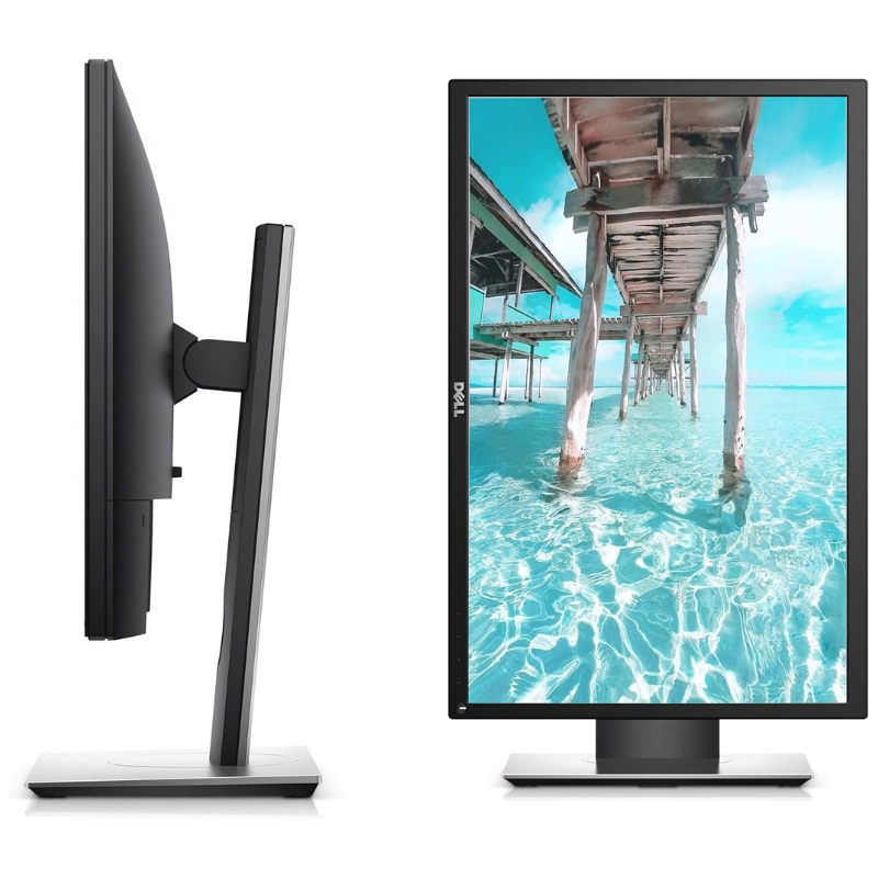 Monitor Dell P2214HB, 22" Full-HD LED Black, 1920x1080, 16:9 HD 1080p, VGA DVI D, Ricondizionato Grado A - immagine 3