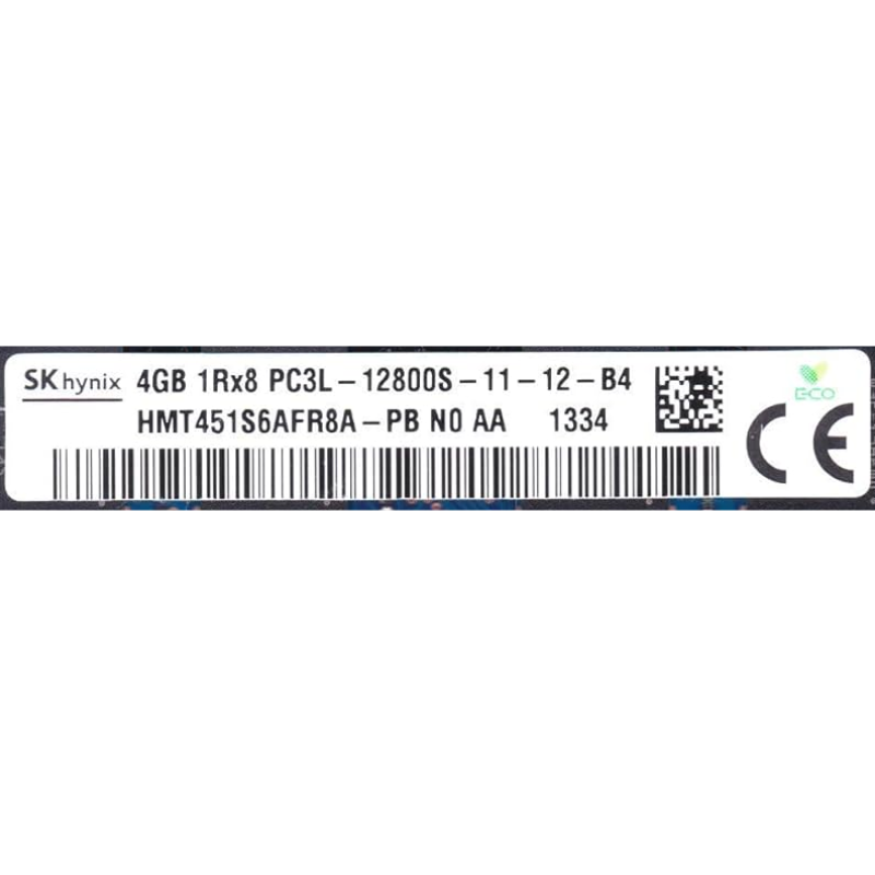 Memoria Ram so-ddr3, 4GB PC3L, HMT451S6AFR8A-PB, Hynix, 12800 DDR3-1600MHz,1.35V Low Voltage Single Rank Memory, Ricondizionato Grado A - immagine 4