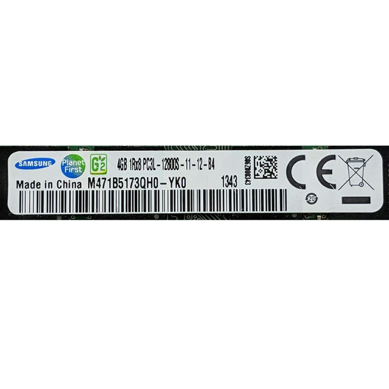 Memoria Ram so-ddr3 4GB DDR3 SAMSUNG, M471B5173QH0-YK0,1600MHz PC3L, 12800S, CL11 204-Pin PC Memory 1Rx8, Ricondizionata Grado A - immagine 4
