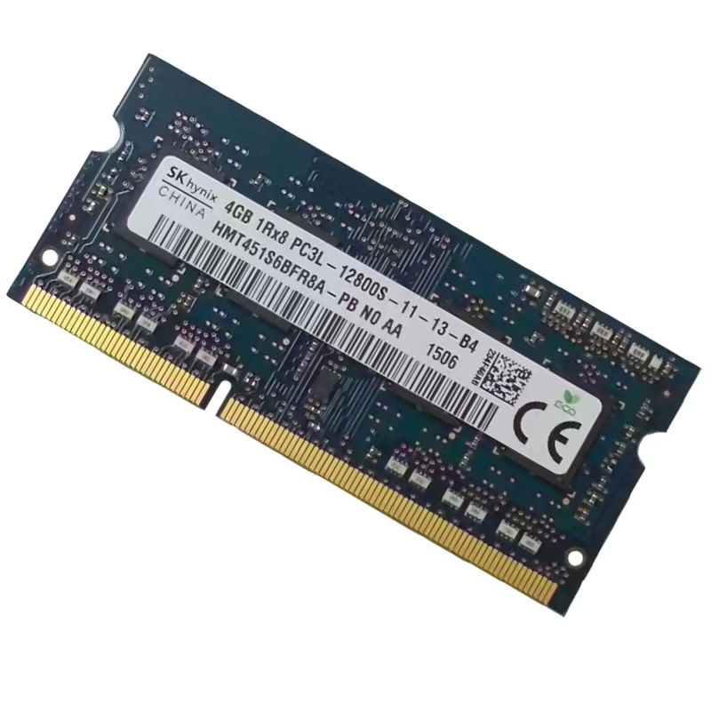 Memoria Ram so-ddr3, 4GB PC3L, HMT325S6EFR8A-PB, Hynix, 12800 DDR3-1600MHz,1.35V Low Voltage Single Rank Memory, Ricondizionato Grado A - immagine 2