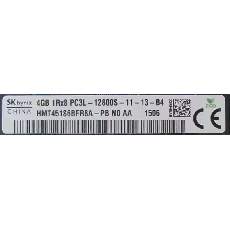Memoria Ram so-ddr3, 4GB PC3L, HMT325S6EFR8A-PB, Hynix, 12800 DDR3-1600MHz,1.35V Low Voltage Single Rank Memory, Ricondizionato Grado A - immagine 4
