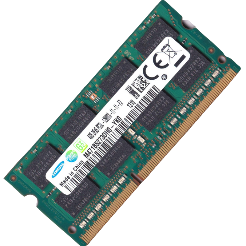 Memoria Ram so-ddr3 4GB DDR3 SAMSUNG, M471B5273DH0-YK0,1600MHz PC3L, 12800S, CL11 204-Pin PC Memory 1Rx8, Ricondizionata Grado A - immagine 2