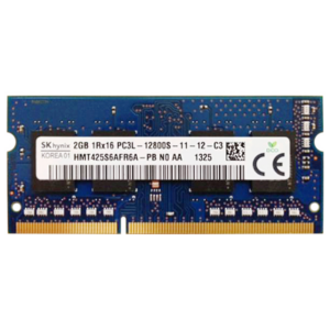 Memoria Ram so-ddr3 2GB, Hynix, HMT425S6AFR6A-PB 204 Pin SO-DIMM, PC3L,12800S, Ricondizionato Grado A