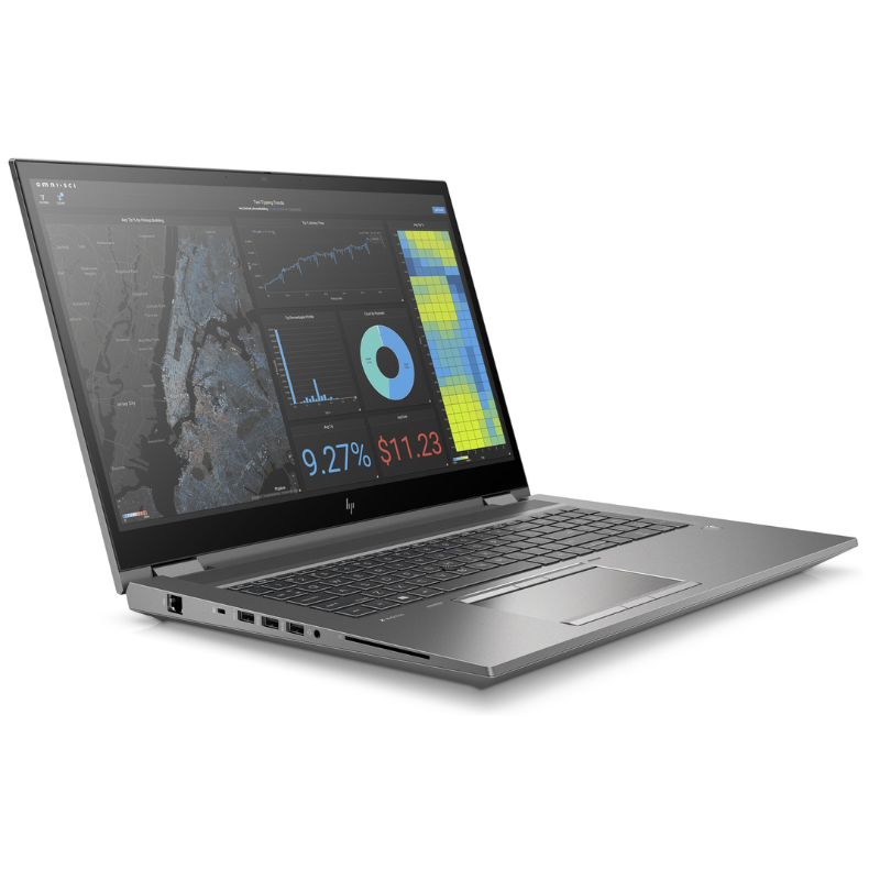 Workstation HP ZBook Fury 17 G7, Intel Core i7 10850H, 32 Gb Ram, 512 Gb Ssd, 17,3" 4KS Nvidia Quadro Rtx 5000 Max-Q Ricondizionato Grado A - immagine 4