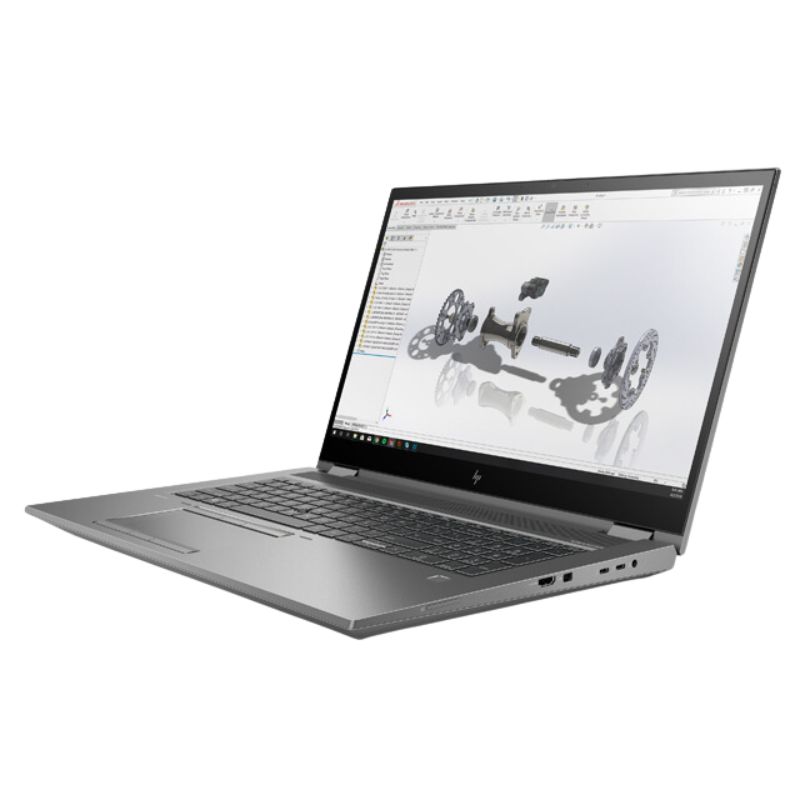 Workstation HP ZBook Fury 17 G7, Intel Core i7 10850H, 32 Gb Ram, 512 Gb Ssd, 17,3" 4KS Nvidia Quadro Rtx 5000 Max-Q Ricondizionato Grado A - immagine 2