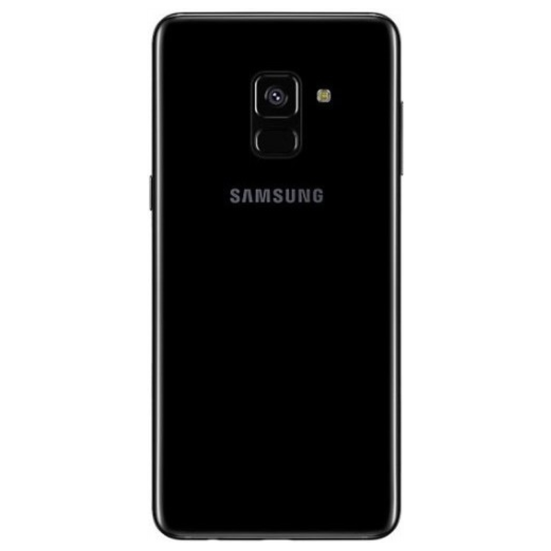 Samsung Galaxy A8 (2018), Black, 32GB espandibili, Dual sim, SM-A530F 4G Black - smartphones, 14.2 cm (5.6"), 4 GB, 16 MP, Ricondizionato Grado A - immagine 2
