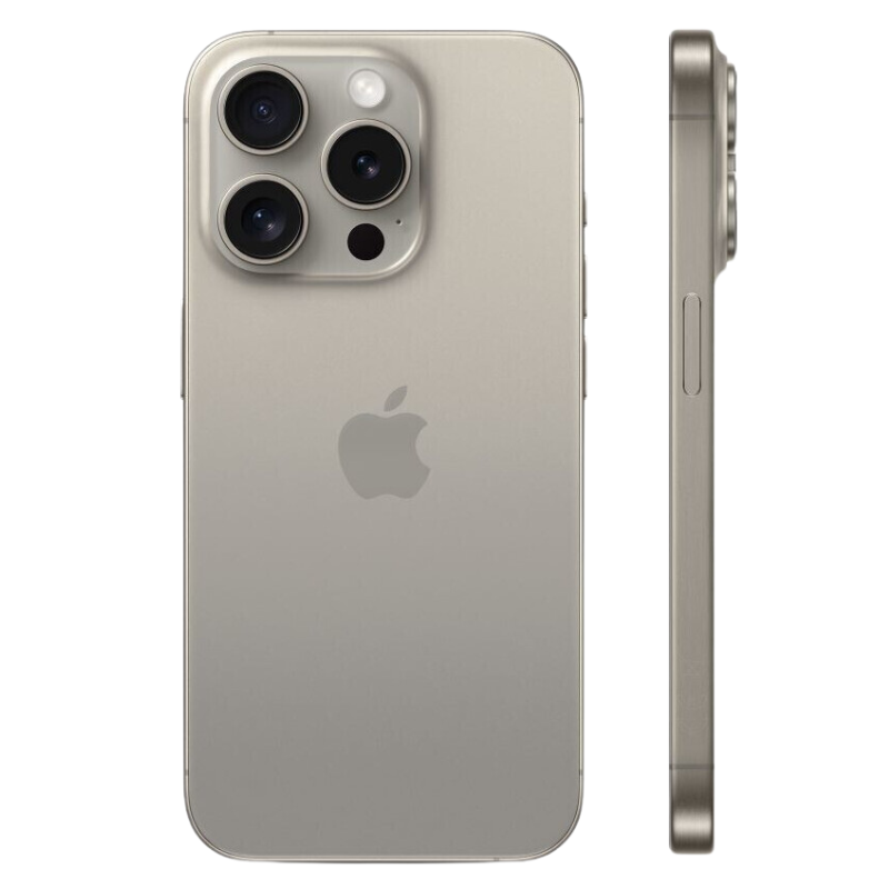Apple iPhone 15 pro 128gb Titanio Naturale Ricondizionato Grado A - immagine 2