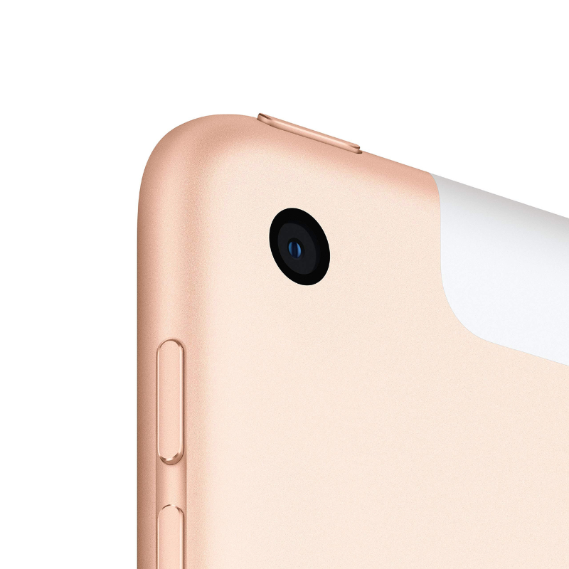 Apple 2020 iPad 10,2-Inch, Wi-Fi + Cellular, 32GB, Oro, Ricondizionato Grado A - immagine 3