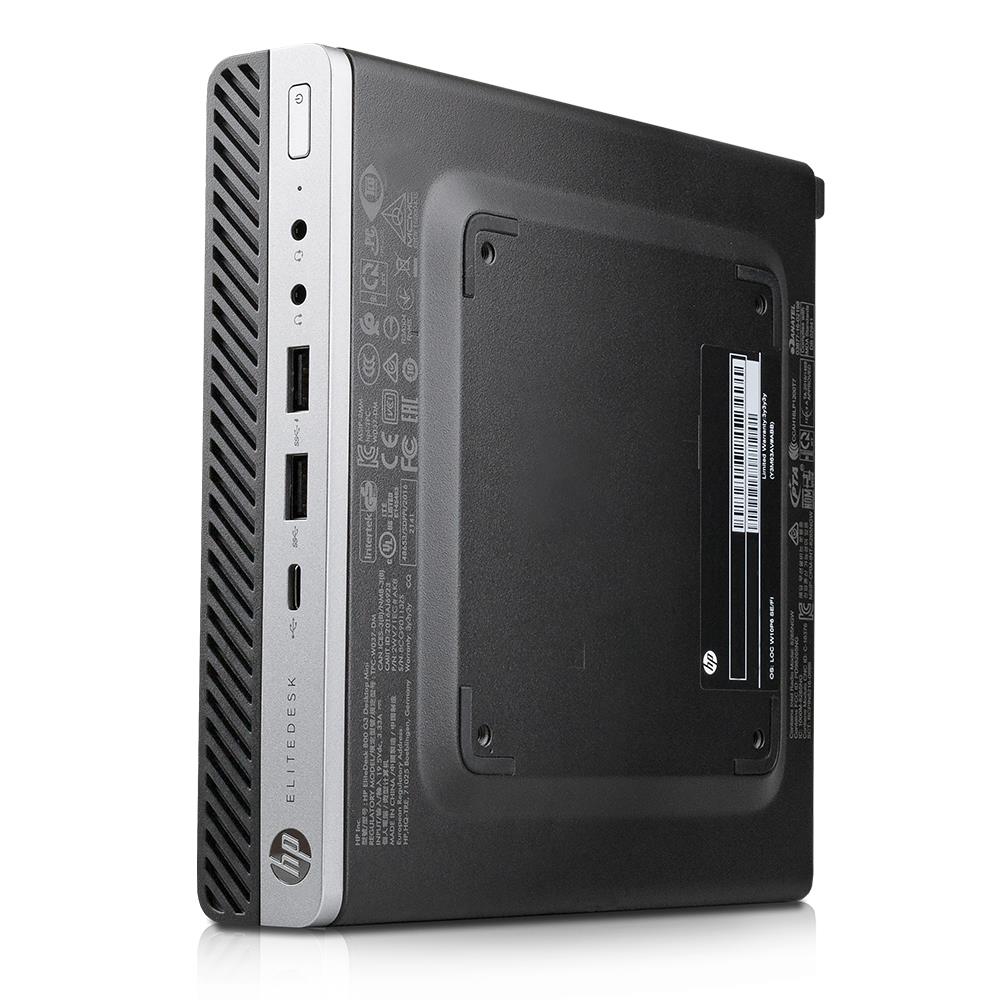 Hp 800 G5, Tiny DM mini pc, Core i7 9700 3,00 Ghz, ram 16GB, 512gb ssd nvme, Win 11 pro, Ricondizionato grado A - immagine 3