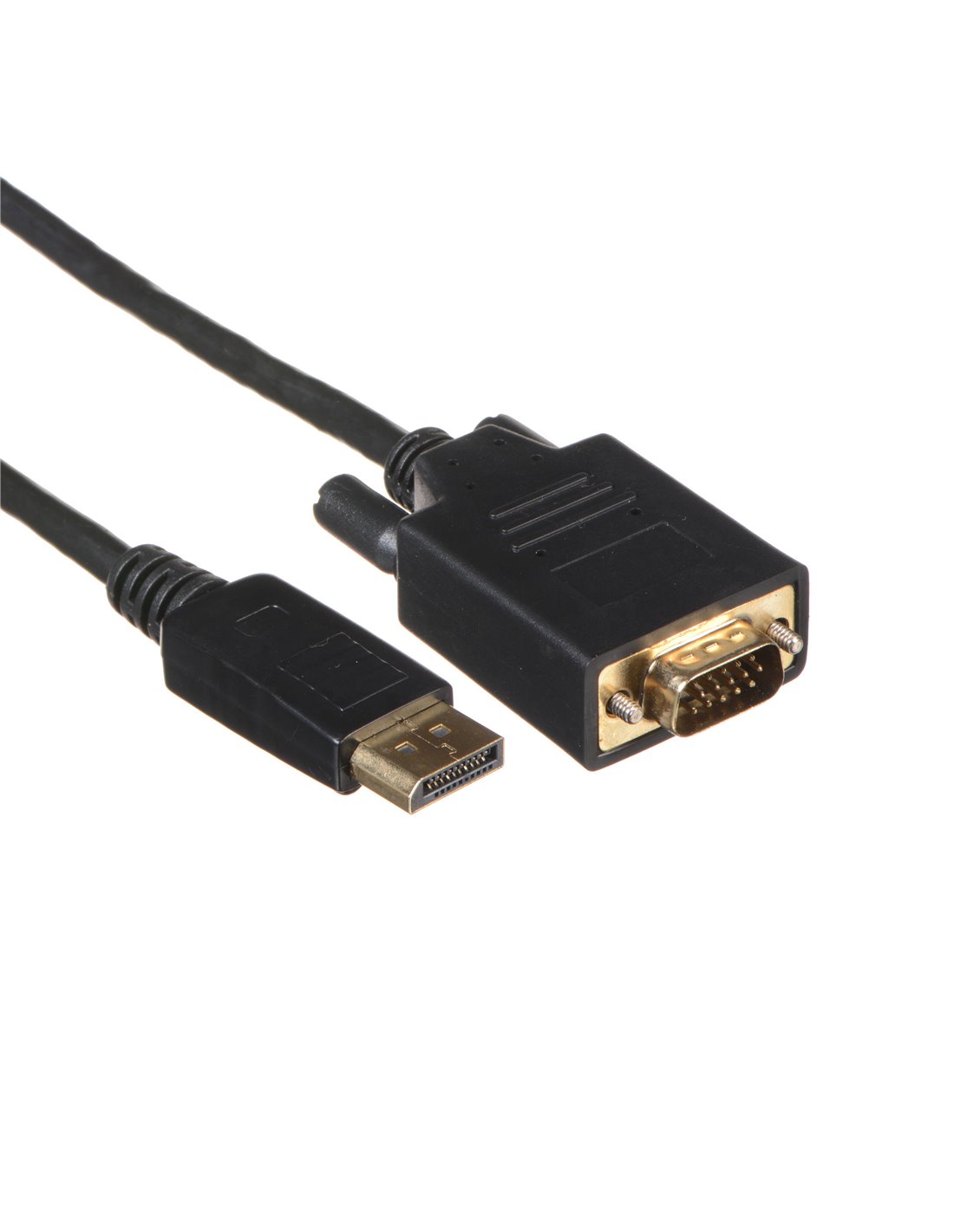 Cavo Linq DisplayPort a VGA, Cavo DP a VGA 1080P, DP Maschio a VGA Maschio per Monitor, Desktop, Laptop, PC, HDTV