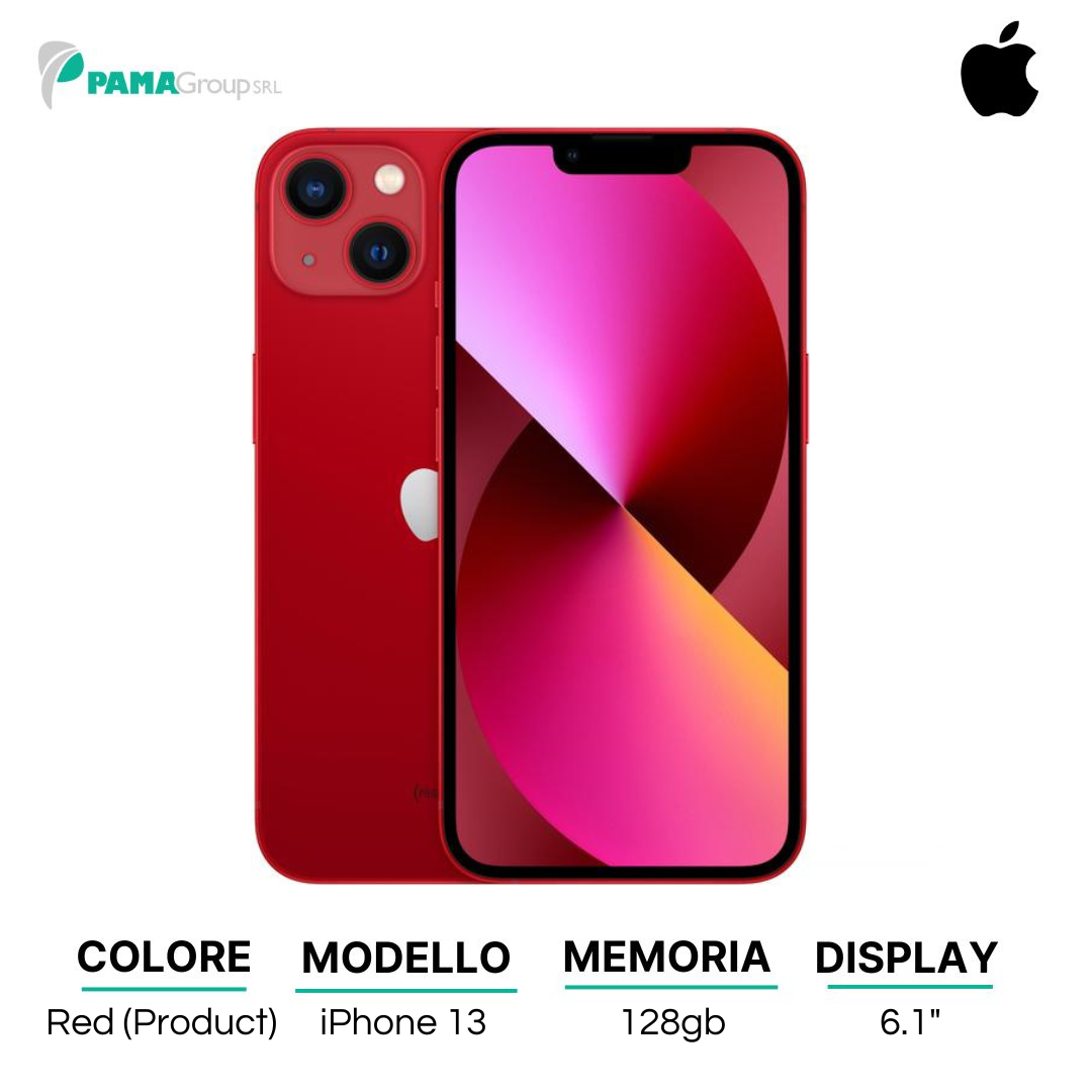 Apple iPhone 13 128GB - Rosso (Ricondizionato)