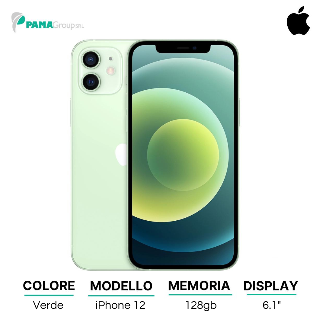 Apple iPhone 12 128gb Verde Ricondizionato Grado A